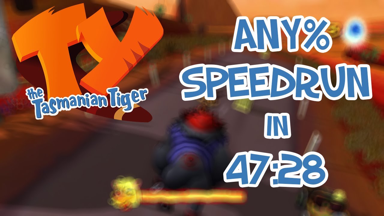 Ty The Tasmanian Tiger Speedrun