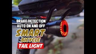 Rockbros Smart Tail light for cyclist | Smart Brake sensor