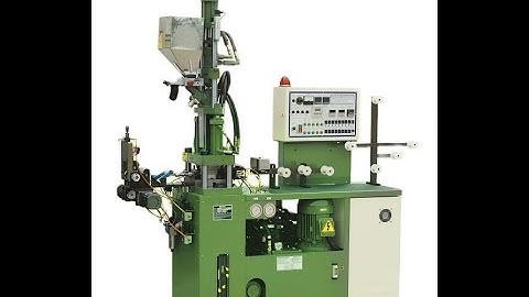 YFM-V8 Auto plastic zipper two way open end injection machine ( Made in Taiwan)