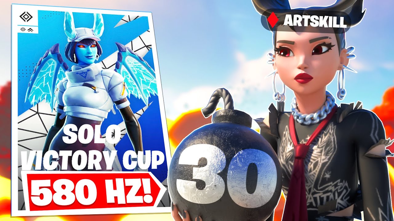 580Hz Monitor in SOLO CASH CUP... (30 KILL WIN) 🏆 | Artskill