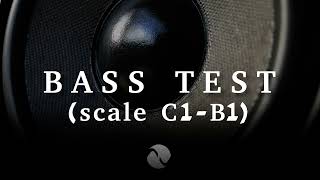 Ultimate Bass Test - Whole Scale(C1-B1) - Test Your Subwoofer, Speakers or Headphones