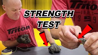 What Is The STRONGEST Fishing knot? - REAL Strength Test Of The Most Popular Knots