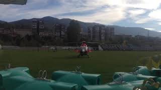 Elicopter SMURD la Lupeni