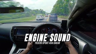 Arrow Gun ‼️ Pajero Sport 4x4 Dakar Ngebut Di Jalan Lintas Sumatera POV Driving Engine Sound ASMR