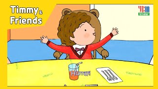 Collin Learns Table Manners | Timmy&Friends | Kids Animation | YBM Kinder