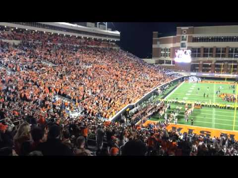 OKState Tradition of Singing Alma Mater After The Game