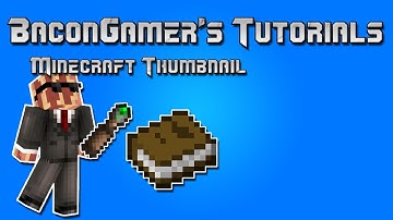 How To Make Minecraft Thumbnails (Adobe Photoshop)