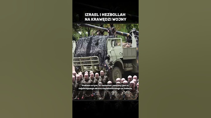 Izrael i Hezbollah na krawędzi wojny. #shorts