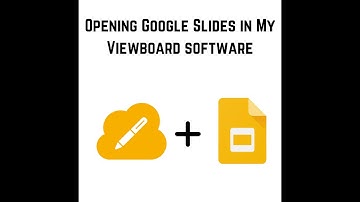 Opening Google Slides in MyViewboard