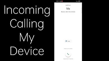 Oppo A9 2020 Incoming Call