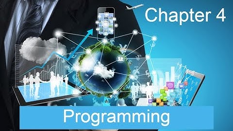 ICT (English medium)- Grade 8 Chapter 4 - Programming-Part 1