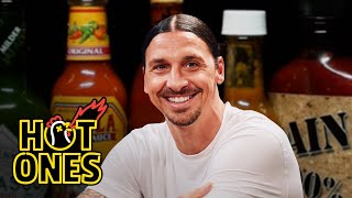 Thumbnail for Zlatan Ibrahimović Gets Slide Tackled By Spicy Wings | Hot Ones