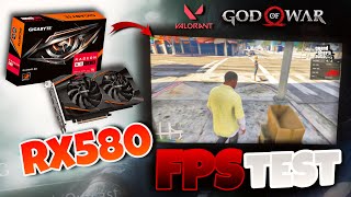 I5 10TH GEN with RX580 | RX580 FPS TEST | Venom The Gamer