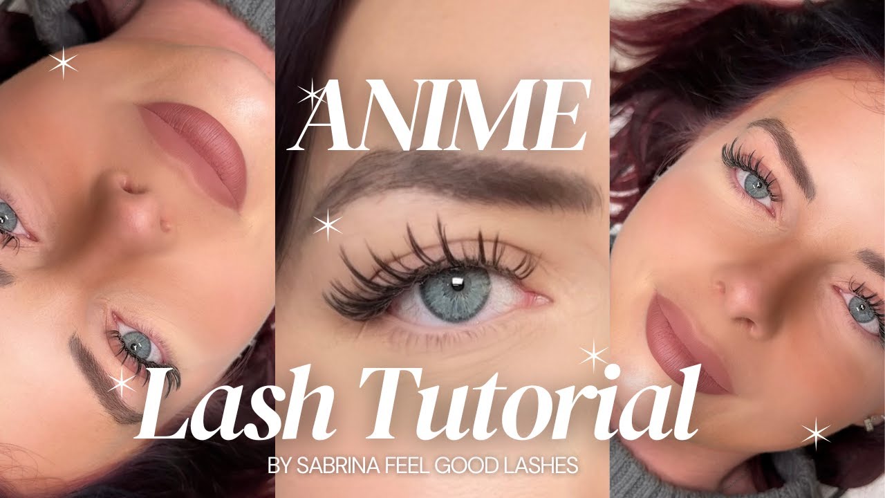 Anime Lash Tutorial | Pixie Anime Lash Mapping| Lash Artist | Lash Educator | Anime Lashes | Wispy