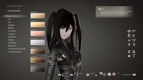 CODE VEIN Character Customization