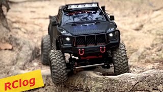 full upgrade zp1004 first driving in mountain  rc카 rccrawler 지메이드 g-made komodo rc clone 1001