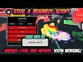 Steal A Brainrot Script *NO KEY* - New Invisible Steal 100% Working + Anti Hit (USE BEFORE PATCHED)