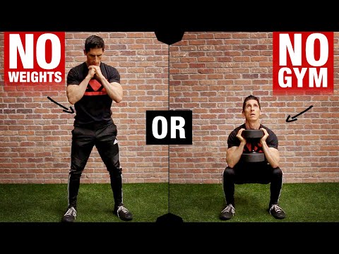 Home Leg Workout Bodyweight Or