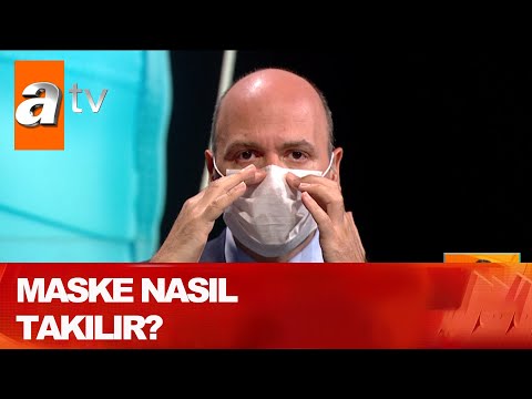 Maske nasıl takılır? - Atv Haber 18 Haziran 2020