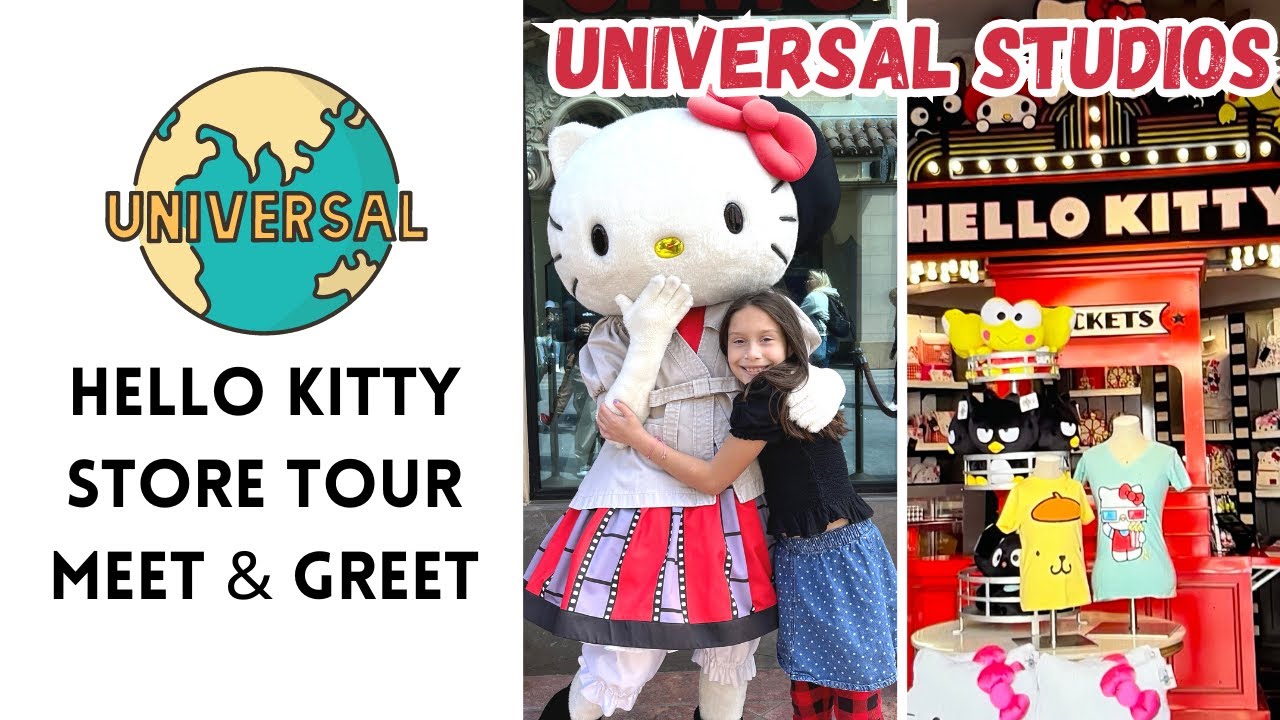 Sanrio HELLO KITTY Store Tour At Universal Studios Orlando - Shop With Me!  