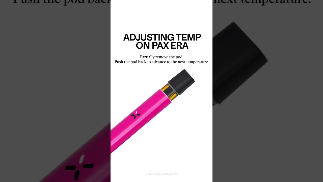 Too stoned to remember how to adjust the temperature on your device? We’ve got you covered. 
