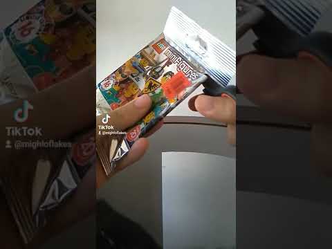 Lego Minifigure Pack Opening ft. Chickens! #shorts