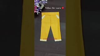 baby pant design👖💛 #shorts #fashion #sewing #pants #trending #viral #shortsfeed