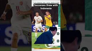 Australia Draws To Indonesia  Afc World Cup Qualifiers