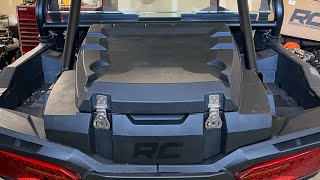 **BEST RZR STORAGE***            Rough Country Cargo Box | Polaris Rzr 14-22 XP1000 & 18-22 Turbo S