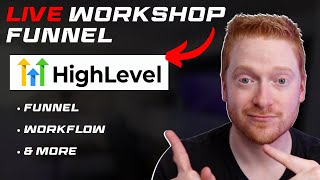 Build a Live Workshop/Webinar Funnel on GoHighLevel (EASY Guide)