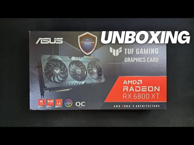 ASUS TUF Gaming Radeon RX 6800 XT OC Edition 16GB GDDR6