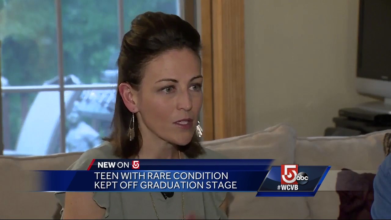 Teenager with rare condition kept off graduation stage