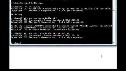 Compilation And  Linking using Visual C++  PraseedPai Part1