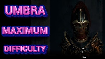 Umbra (Maximum Difficulty) / Oblivion remastered / PS5