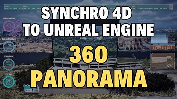 BIM 4D- 360 - Unreal Engine & Synchro Pro