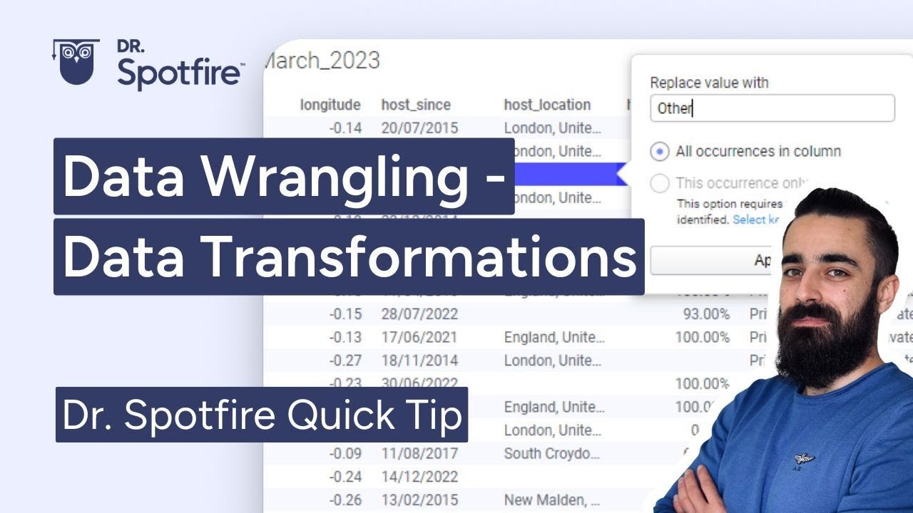 Visual Data Wrangling - Data Transformations - YouTube