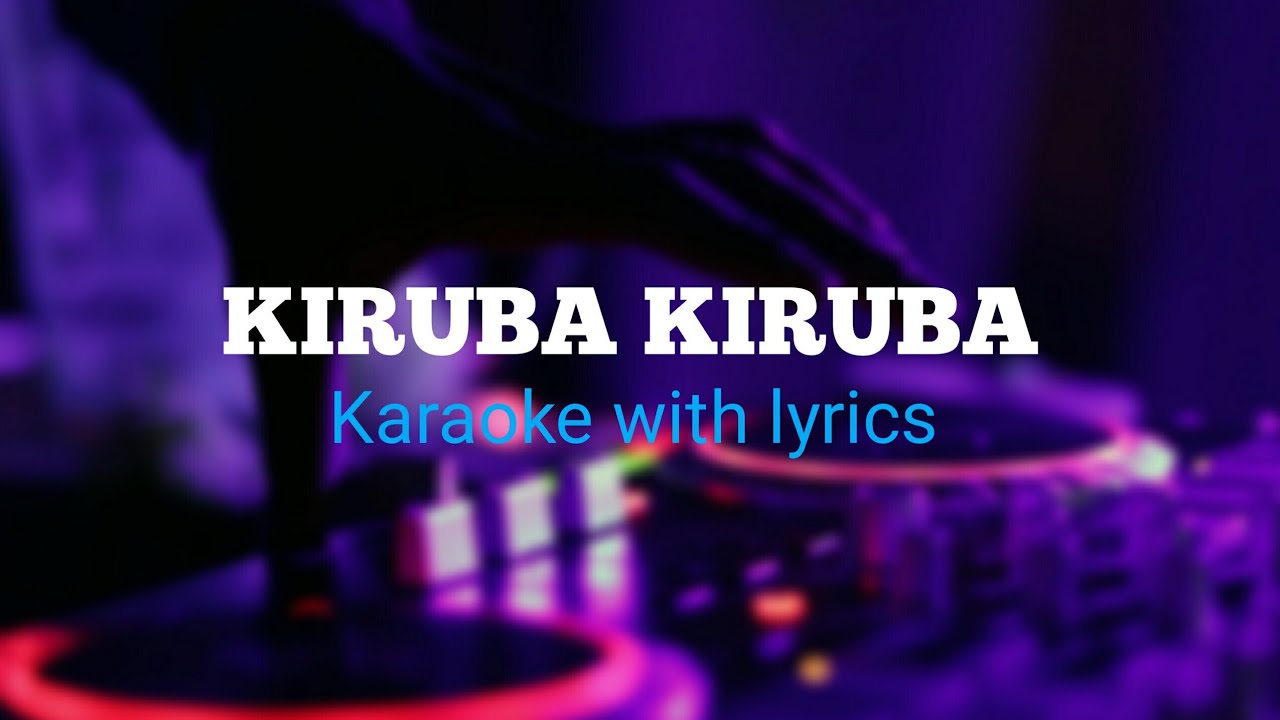 Kiruba kiruba  karaoke with lyric Wind  strings