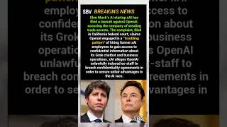 Elon Musks Xai Sues Openai Over Alleged Trade Secret Theft breakingnews elonmusk xai openai