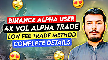 How To Claim Binance Alpha Point Full Guide - Get 4x Trade Volume In Alpha Trade