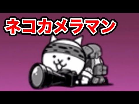ネコソルジャーを進化させてネコカメラマンにする！女王猫を進化させて暗黒嬢にする！【にゃんこ大戦争】