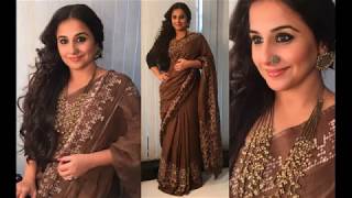 Actress Vidya Balan Silver Jewelry Collection
