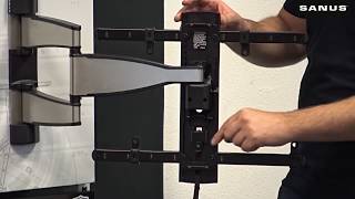 Tura Sanus - Vmf720 - Tv-Mount Full Motion Max Vesa 400X400 32-55 Training Video