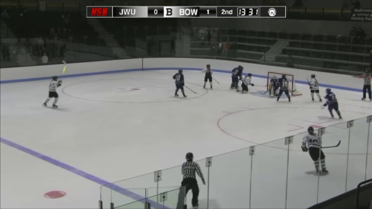 Bowdoin Women's Hockey vs. JWU (12/9/17) YouTube