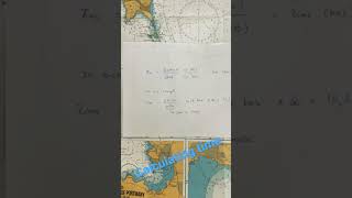 4. Calculating time for a navigation