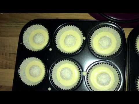 Himbeer Vanille Cupcakes / Muffins / Cream Cheese Frosting. 