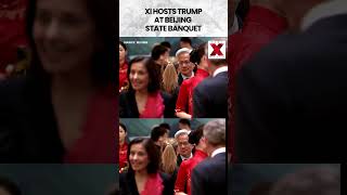 #trumpximeeting | Xi Hosts Trump At Beijing State Dinner With Top CEOs #xijinping #shorts