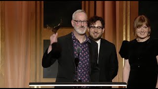 The 2024 Writers Guild Award for Drama Series goes to the writers of Succession