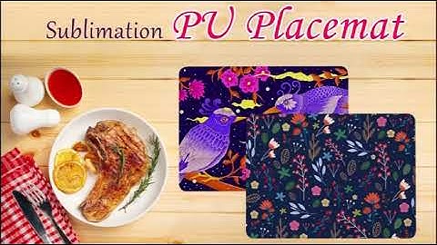 Sublimation PU Placemat