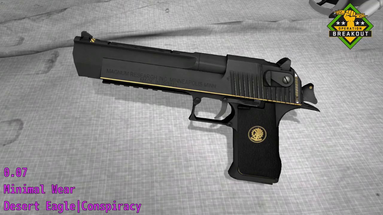 Desert Eagle | Conspiracy - Wear and Float