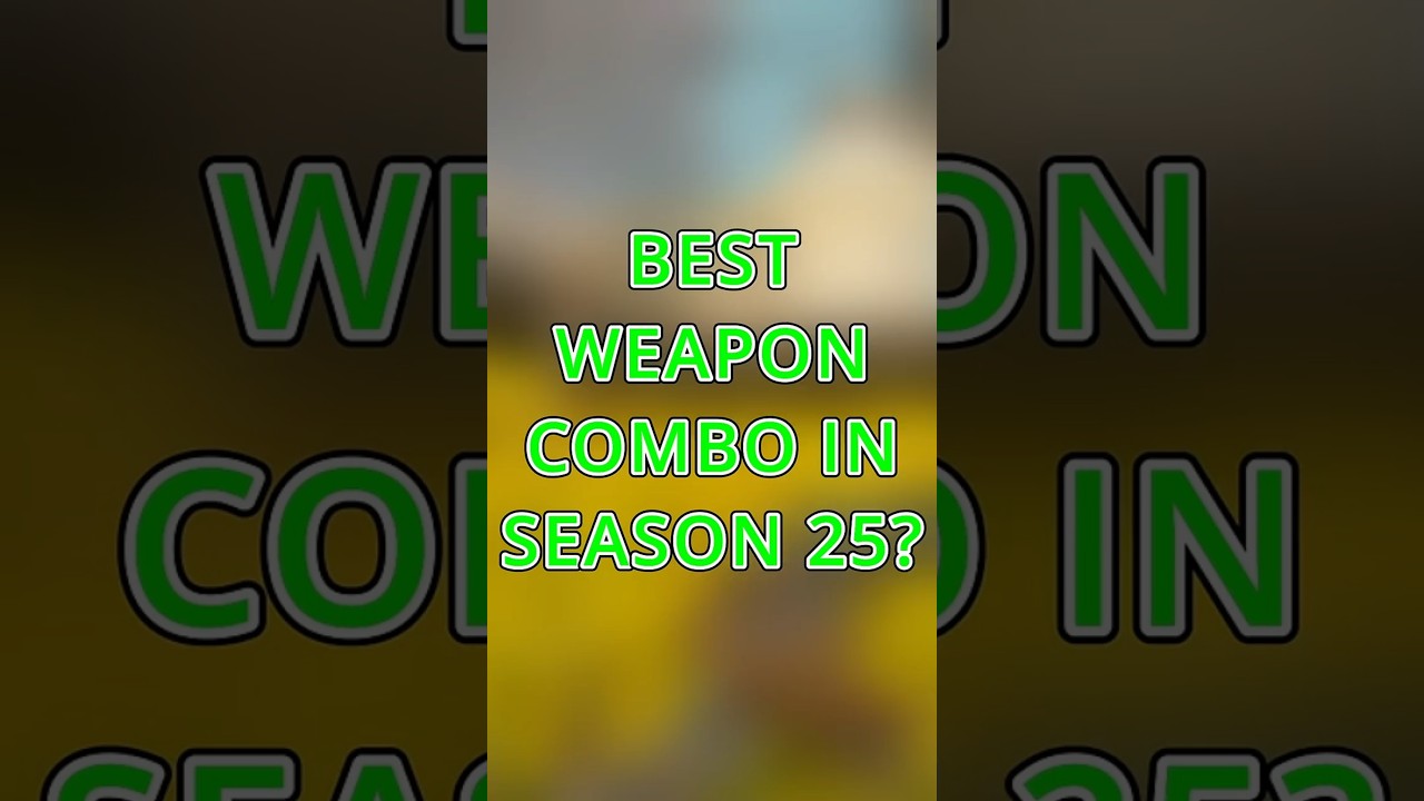 Best weapon combo in S25? #apexlegends #apexlegendsclips #apexclips #apexlegendscommunity